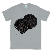 Heather Grey oreo lover Classic Tee - linhVisuals