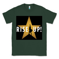 Sports Green rise up! hamilt musical broadway Classic Tee - linhVisuals