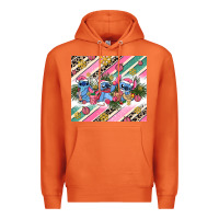 Carrot pink stitch  christmas Premium Hoodie - AdoDesignShop