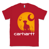 Red carhartt vintage Classic Tee - linhVisuals
