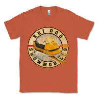 Copper ski doo vintage snowmobiles Classic Tee - linhVisuals