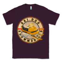 Plum ski doo vintage snowmobiles Classic Tee - linhVisuals