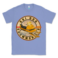 Colony Blue ski doo vintage snowmobiles Classic Tee - linhVisuals