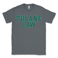 Charcoal Heather tulane law school Classic Tee - linhVisuals
