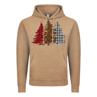 Vintage Coffee christmas trees Vintage Hoodie - BarkalooDesign