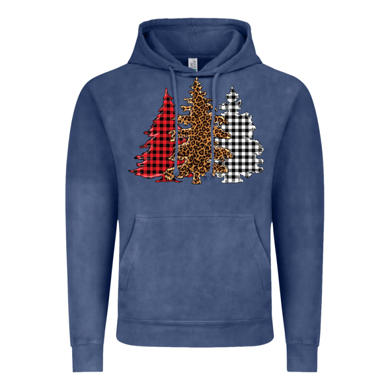 Christmas Trees Vintage Hoodie by BarkalooDesign | Teevron