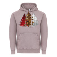 Vintage Zinc christmas trees Vintage Hoodie - BarkalooDesign