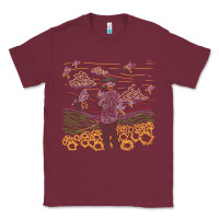 Burgundy tyler the creator flower boy Classic Tee - linhVisuals