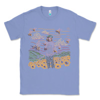 Colony Blue tyler the creator flower boy Classic Tee - linhVisuals