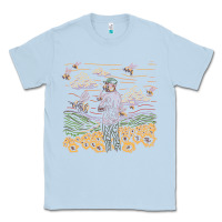 Dusty Blue tyler the creator flower boy Classic Tee - linhVisuals