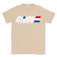 Mushroom distressed army green gi joe Classic Tee - linhVisuals
