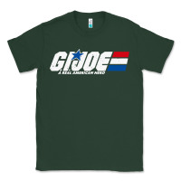 Sports Green distressed army green gi joe Classic Tee - linhVisuals