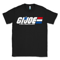 Black distressed army green gi joe Classic Tee - linhVisuals