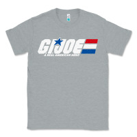 Heather Grey distressed army green gi joe Classic Tee - linhVisuals