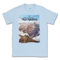 Dusty Blue the legend of vox machina poster art Classic Tee - linhVisuals