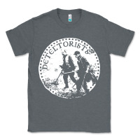 Charcoal Heather detectorists Classic Tee - linhVisuals