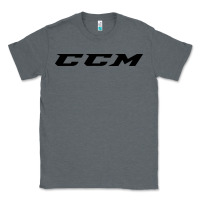 Charcoal Heather c c m hockey Classic Tee - linhVisuals