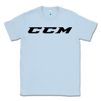 Dusty Blue c c m hockey Classic Tee - linhVisuals