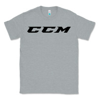 Heather Grey c c m hockey Classic Tee - linhVisuals