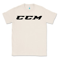 Natural c c m hockey Classic Tee - linhVisuals