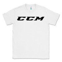 White c c m hockey Classic Tee - linhVisuals