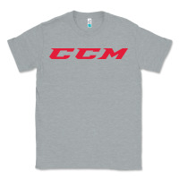 Heather Grey c c m hockey Classic Tee - linhVisuals