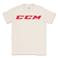 Natural c c m hockey Classic Tee - linhVisuals