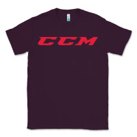 Plum c c m hockey Classic Tee - linhVisuals