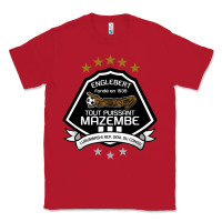 Red suitable-tp-mazembe-worn Classic Tee - linhVisuals
