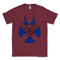 Burgundy wolverine 5 Classic Tee - linhVisuals