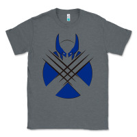 Charcoal Heather wolverine 5 Classic Tee - linhVisuals