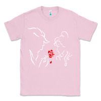 Bubblegum Pink beauty the beast love Classic Tee - linhVisuals