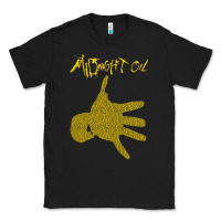 Black Midnight Oil colour Classic Tee - linhVisuals