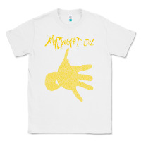 White Midnight Oil colour Classic Tee - linhVisuals