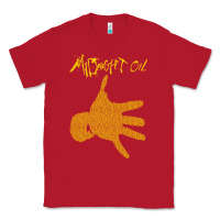 Red Midnight Oil colour Classic Tee - linhVisuals