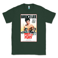 Sports Green fist of fury by bruce Classic Tee - linhVisuals