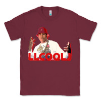 Burgundy ll cool j Classic Tee - linhVisuals