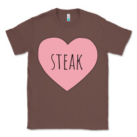 Chestnut i heart steak Classic Tee - linhVisuals