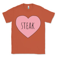 Copper i heart steak Classic Tee - linhVisuals