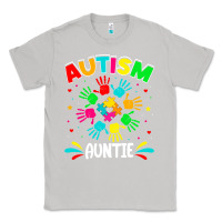 Moon Dust autistic auntie puzzle support family autism awareness sweatshirt Classic Tee - linhVisuals