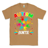 Toasted Coconut autistic auntie puzzle support family autism awareness sweatshirt Classic Tee - linhVisuals