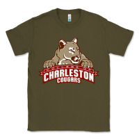 Army Green charleston cougars Classic Tee - linhVisuals