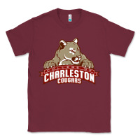 Burgundy charleston cougars Classic Tee - linhVisuals