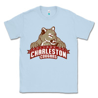 Dusty Blue charleston cougars Classic Tee - linhVisuals