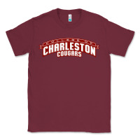 Burgundy charleston cougars Classic Tee - linhVisuals