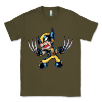 Army Green wolverine Classic Tee - linhVisuals