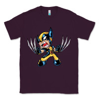 Plum wolverine Classic Tee - linhVisuals