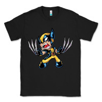 Black wolverine Classic Tee - linhVisuals