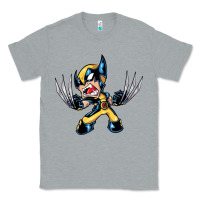 Heather Grey wolverine Classic Tee - linhVisuals