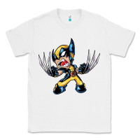 White wolverine Classic Tee - linhVisuals